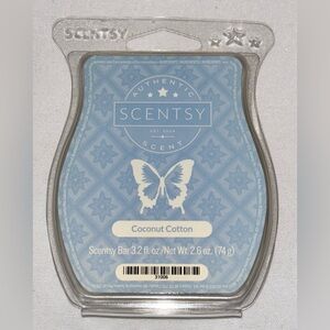 🦋3/$18🦋 Scentsy Coconut Cotton Scentsy Wax Bar